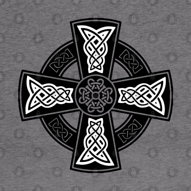 Celtic High Cross Decorative Knotwork 9 by taiche